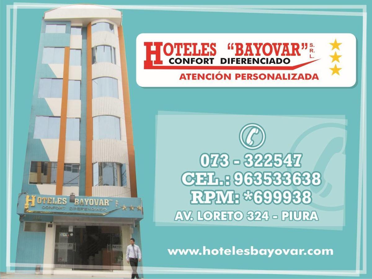 Hotel Bayovar Пьюра Экстерьер фото